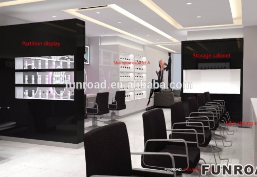 High Quality Hair Salon Display Cabinet for Salon Store Design