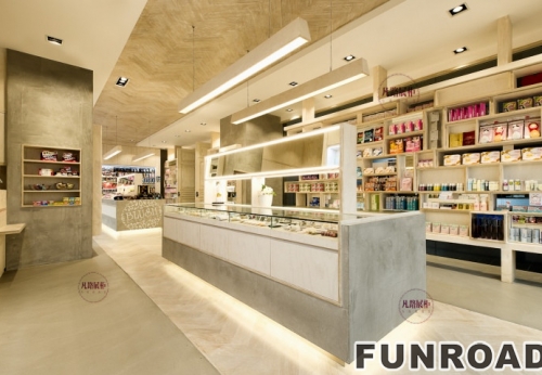 Large Retail Cosmetic Showcase for Makeup Store