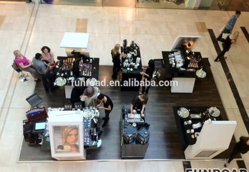 Customized Cosmetic Display Kiosk for Mall Furniture Decoration