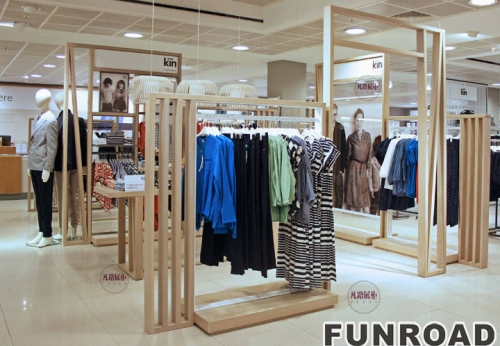 Luxury Customized Clothing Display Showcase for Shop Decoration