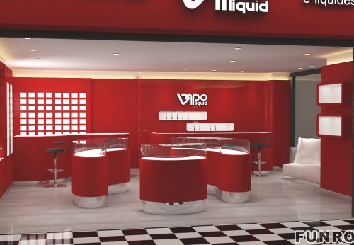 electronic cigarette showcase cigarette electronic display vape cigar & electronic shop