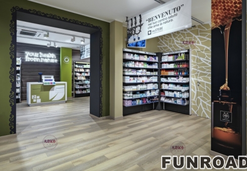 New Design cosmetic display shelves for cosmetic shop