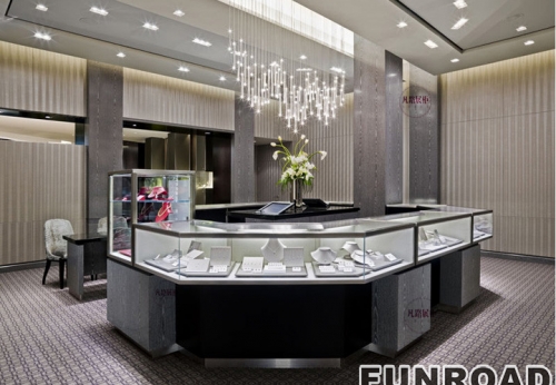 High Quality Jewelry Display Cabinet for Retail Store