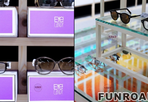 Stainless Showcase Cabinet for Optical Store Display