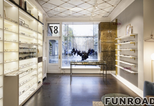Retail Customized Sunglasses Showcase Kiosk for Optical Shop Decoration