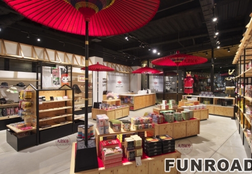 Retail Customized Wooden Showcase Counter for Supermarket Furniture