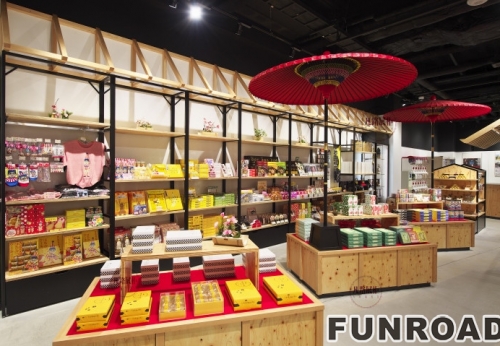 Retail Customized Wooden Showcase Counter for Supermarket Furniture