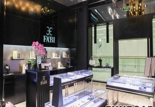 Luxury Jewelry Showcase Cabinet for Shopping Mall