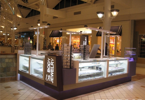 Customized Jewelry Display Kiosk Sale for Shopping Mall | Funroadisplay