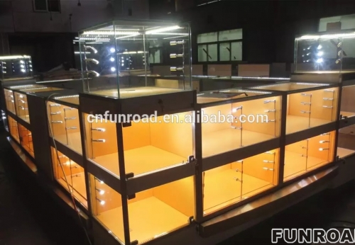 Customized Jewelry Store Display Cases For Sale