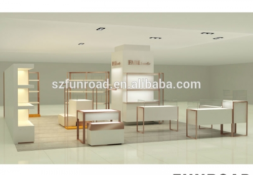 Retail Glass Handbag Display Cabinet for Shopping Mall Decoration