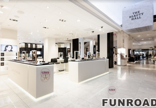 High end cosmetic shop display interior  design