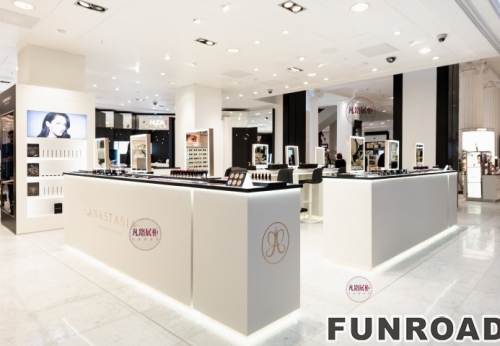 High end cosmetic shop display interior  design