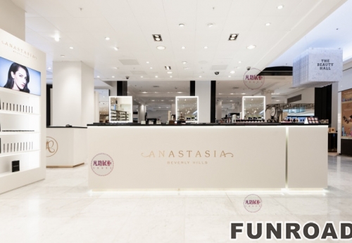 High end cosmetic shop display interior  design