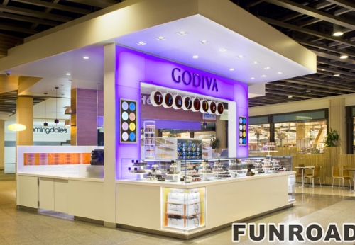 Commercial retail furniture mall food kiosk design | nuts kiosk | sweet candy kiosk for sale 