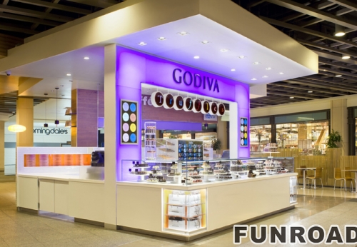 Commercial Retail Furniture Mall Food Kiosk Design | Nuts Kiosk | Sweet Candy Kiosk