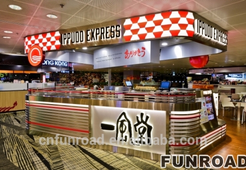 New Shopping Mall Food Kiosk Design Indoor Food Kiosk for Sale 