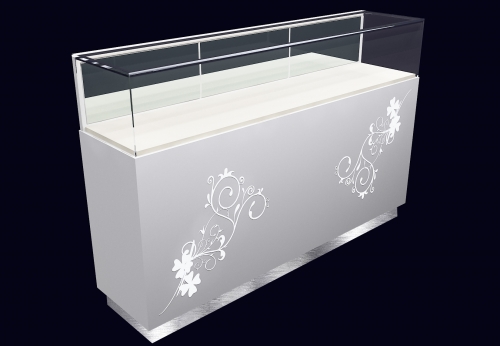 SZFR-JR8745 Retail Jewelry Display Showcase for Shop Decoration