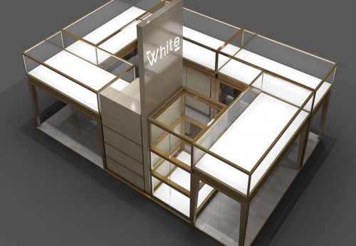 High End New Design Jewelry Kiosk for Mall Display