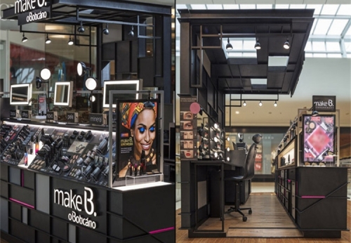 2019 Quality Makeup Shop Counter Top Display / Cosmetic Store Design for Shop 