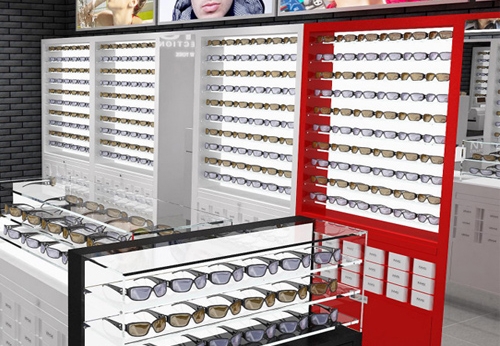 Sunglasses Display Cabinet Optical Shop Furniture For Eyewear