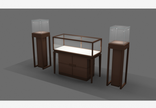 Custom High-end Jewelry Counter for  Sale