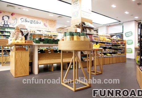 Bespoke Market Food Display Cabinet Kiosk For Retailer Or Shopping Mall 
