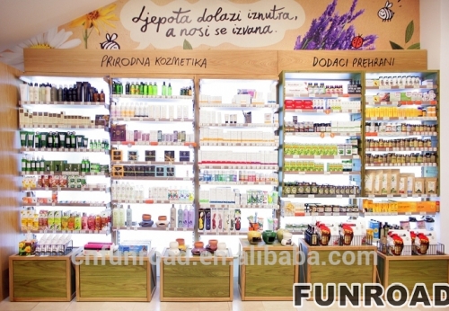 Bespoke Market Food Display Cabinet Kiosk For Retailer Or Shopping Mall 