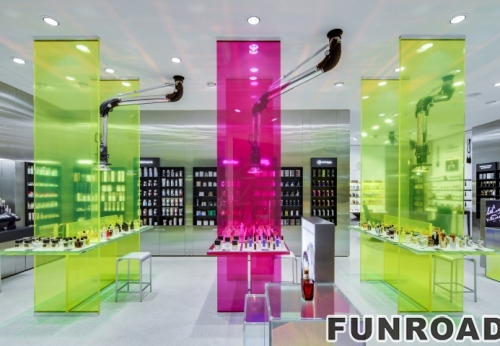 Customized Cosmetic Showcase for Brand Beauty Shop Decor