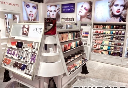 Costomized Brand Cosmetic Display Showcase for Brand Shop Furniture