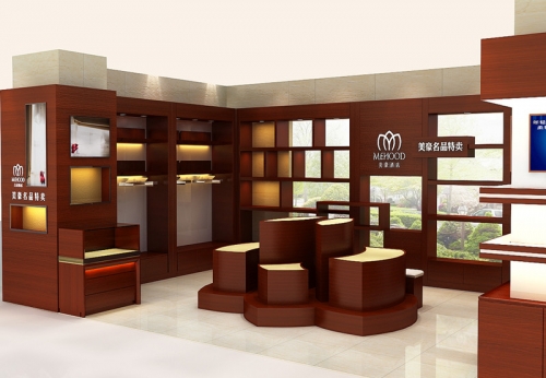 Customized Cosmetic Showcase for Brand Store Interior Decoration
