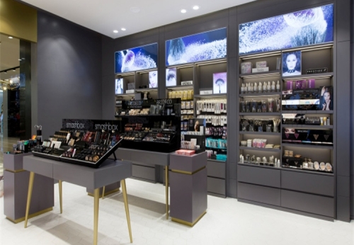 Fancy Cosmetic Showcase for  beauty Store  