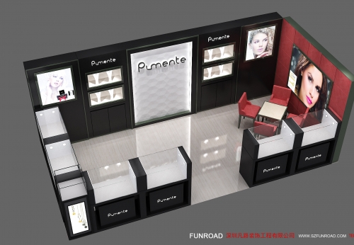 Wood Jewelry Display Showcase from Chinese Manufacturer