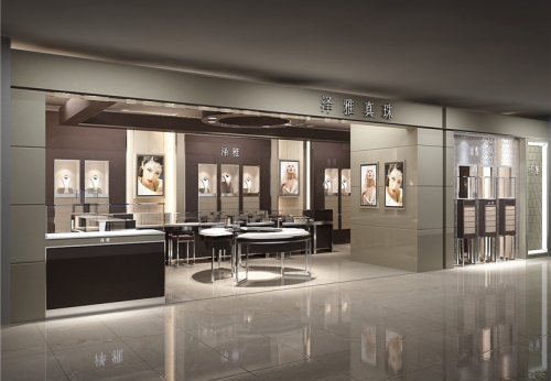 Jewelry Shop Interior Design with Boutique Retail Fixtures 