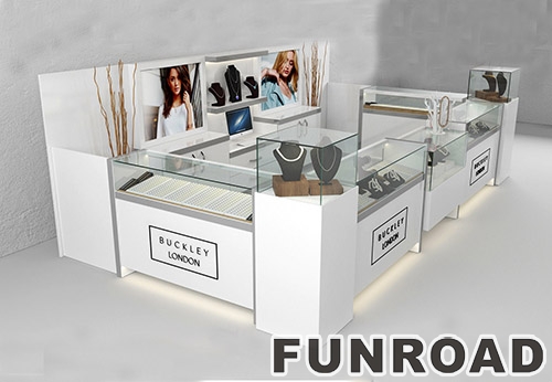 Custom Luxury Jewelry Kiosk For Sale