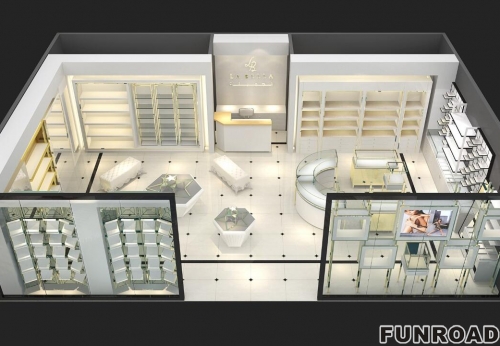 High-end Custom Jewelry Display Cabinet  For Sale 