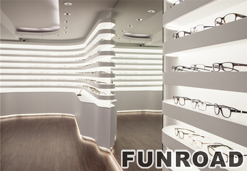 Retail Sunglasses Display Rack for Optical Store Interior Design