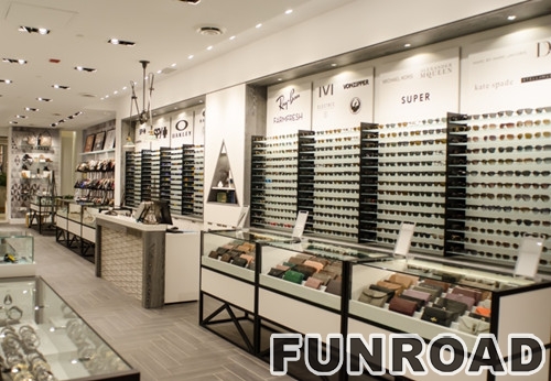 Bespoke Luxury Sunglasses Display Shelves for Optical Store Design