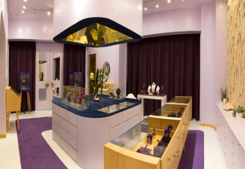 Modern Custom Fixture Fittings Equipment Display Cabinet And Showcase For Jewelry Shop 