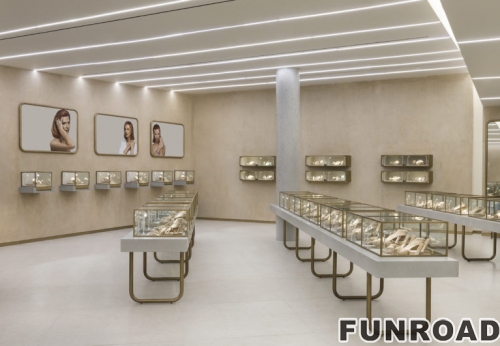 Modern Jewelry showroom interior design