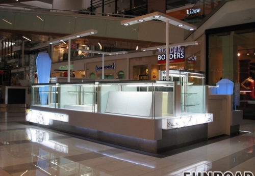Fashionable Used Jewelry Kiosk Showcase Jewellery Shop Furniture for mall 