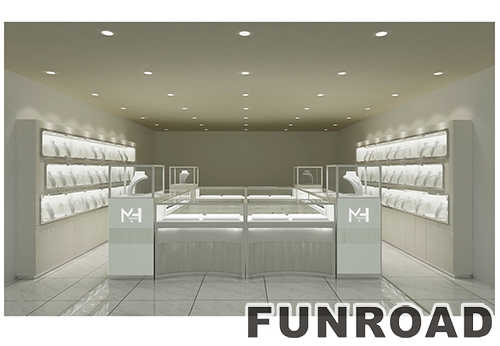 Factory Custom Jewelry Kiosk design 