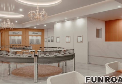 OEM modern jewelry store interior design