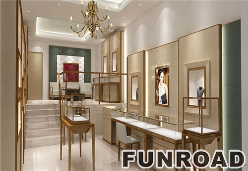 Custom jewelry  Showcase Furniture For Jewelry Store