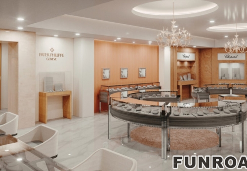 Jewelry showroom display design