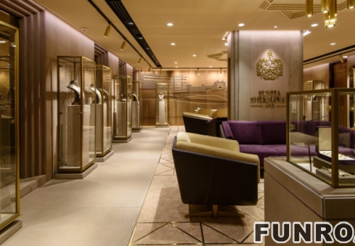 Jewelry showroom furniture design