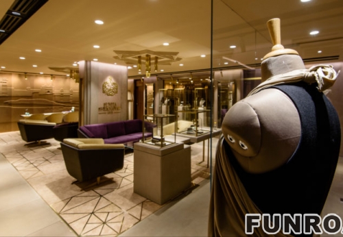 Jewelry showroom furniture design