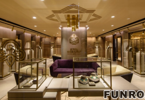 Jewelry showroom furniture design