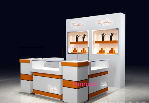 OEM Mall Jewelry Kiosk Design For Jewelry Store