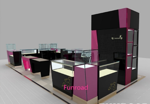 modern retail shop jewelry mall kiosk  design